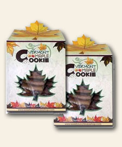 Vermont Maple cookie s in a gift box