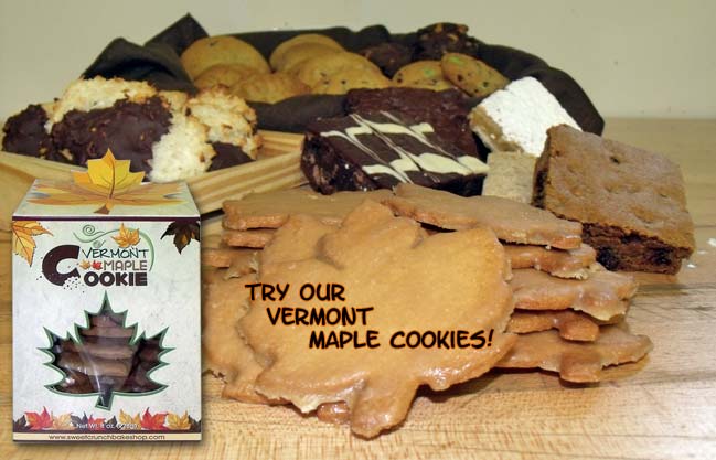 Sweet Crunch Bake Shop - Your place to get Vermont Maple Cookies!